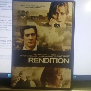 Rendition DVD please read full item description (SKU DVD box 2)